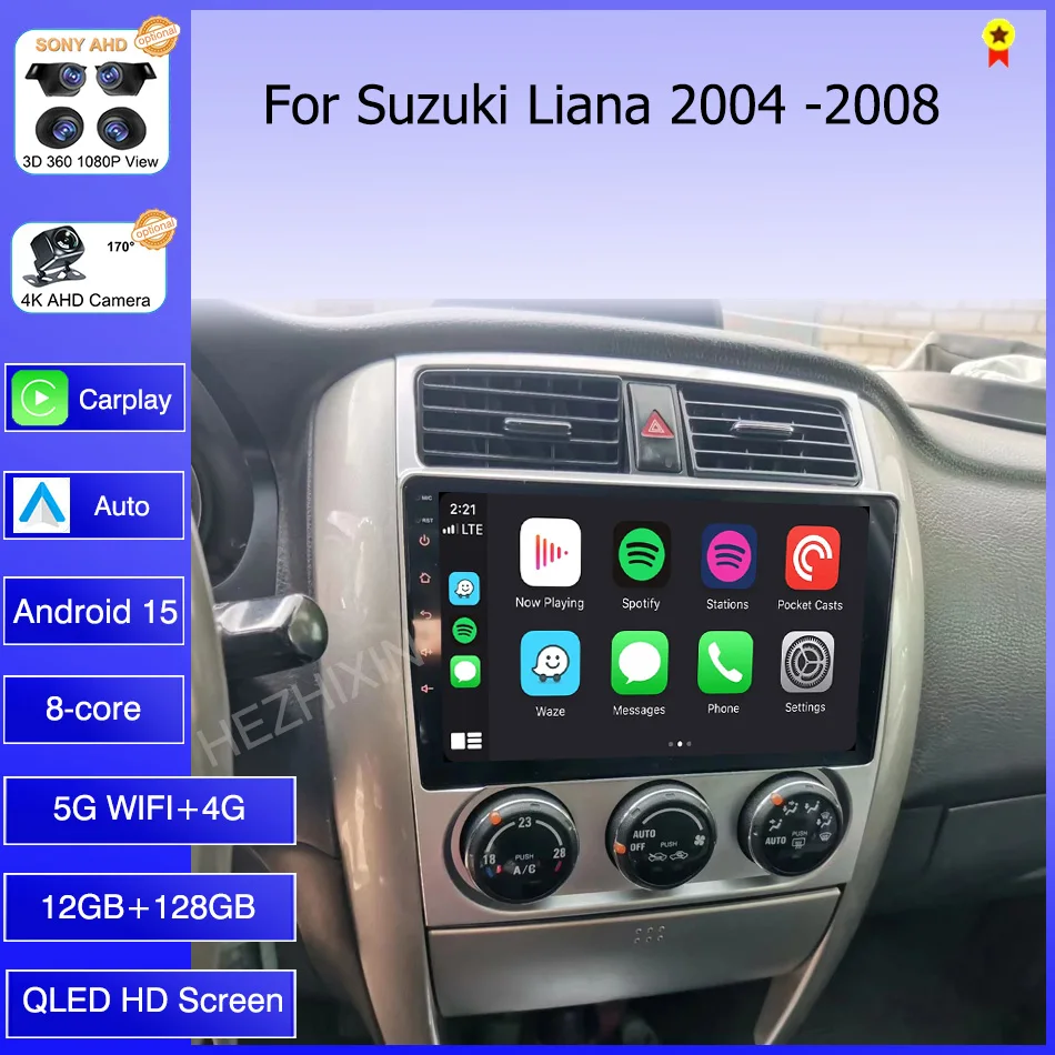 Android 15 Carplay Auto Π΄Π»Ρ Suzuki Liana 1 2004-2008 ΠΠ²ΡΠΎΠΌΠΎΠ±ΠΈΠ»ΡΠ½ΡΠΉ ΡΠ°Π΄ΠΈΠΎΠΏΡΠΈΠ΅ΠΌΠ½ΠΈΠΊ ΠΡΠ»ΡΡΠΈΠΌΠ΅Π΄ΠΈΠΉΠ½ΡΠΉ Π²ΠΈΠ΄Π΅ΠΎΠΏΠ»Π΅Π΅Ρ ΠΠ°Π²ΠΈΠ³Π°ΡΠΈΡ GPS Π±Π΅Π· 2din DVD Π³ΠΎΠ»ΠΎΠ²Π½ΠΎΠ΅ ΡΡΡΡΠΎΠΉΡΡΠ²ΠΎ Android 15 Carplay Auto Π΄Π»Ρ Suzuki Liana 1 2004-2008 ΠΠ²ΡΠΎΠΌΠΎΠ±ΠΈΠ»ΡΠ½ΡΠΉ ΡΠ°Π΄ΠΈΠΎΠΏΡΠΈΠ΅ΠΌΠ½ΠΈΠΊ ΠΡΠ»ΡΡΠΈΠΌΠ΅Π΄ΠΈΠΉΠ½ΡΠΉ Π²ΠΈΠ΄Π΅ΠΎΠΏΠ»Π΅Π΅Ρ ΠΠ°Π²ΠΈΠ³Π°ΡΠΈΡ GPS Π±Π΅Π· 2din DVD Π³ΠΎΠ»ΠΎΠ²Π½ΠΎΠ΅ ΡΡΡΡΠΎΠΉΡΡΠ²ΠΎ