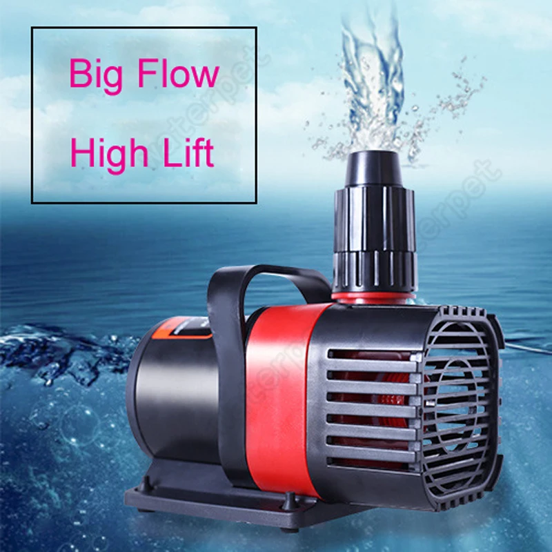 

SOBO Fish Tank Intelligent Frequency Conversion High-power Submersible Pump Pond Small Silent Circulating Pump Fish Farming