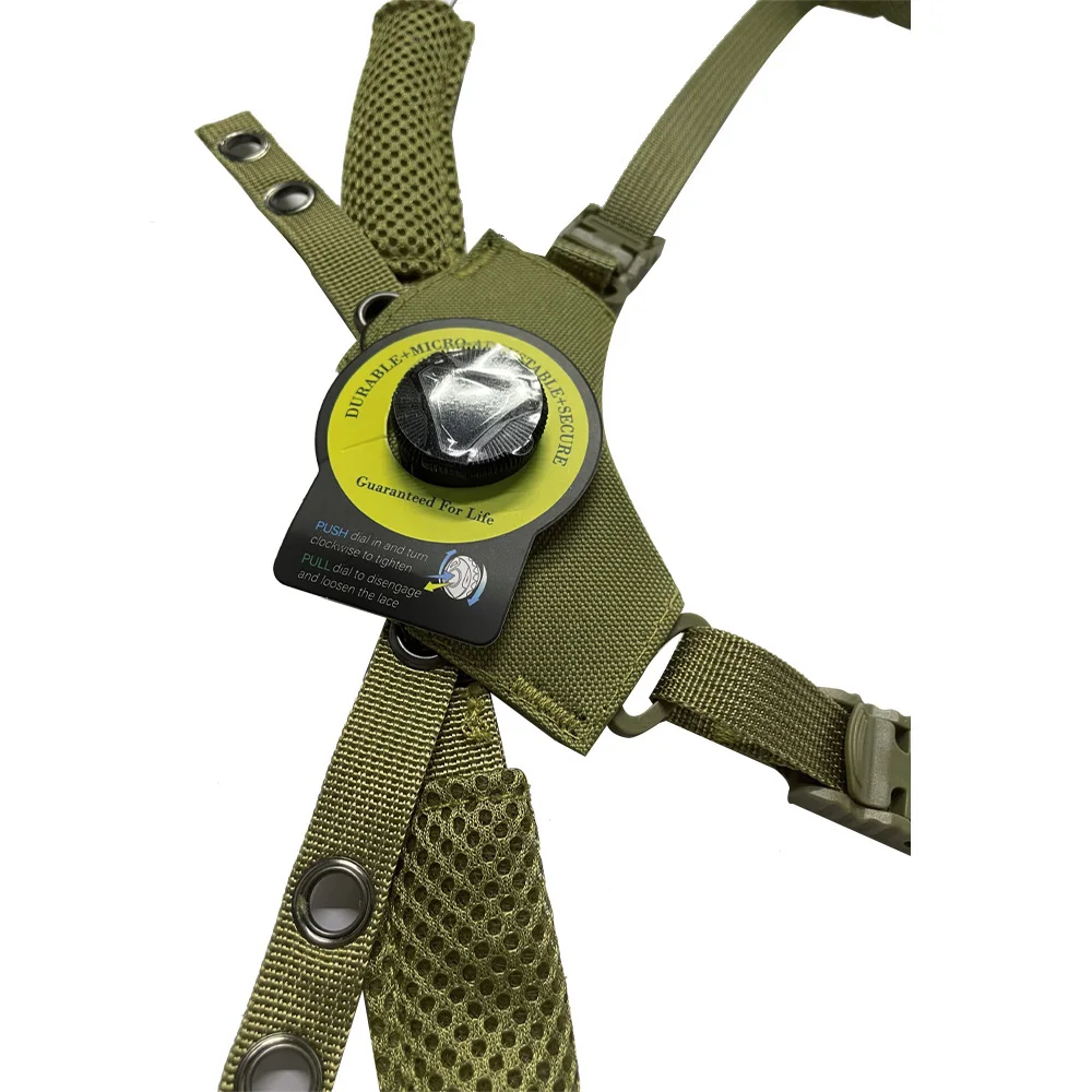 Sistema di sospensione per casco Wendy Casco tattico Cordino regolabile FAST MICH Accessorio per casco da caccia all'aperto Spuggy Pad