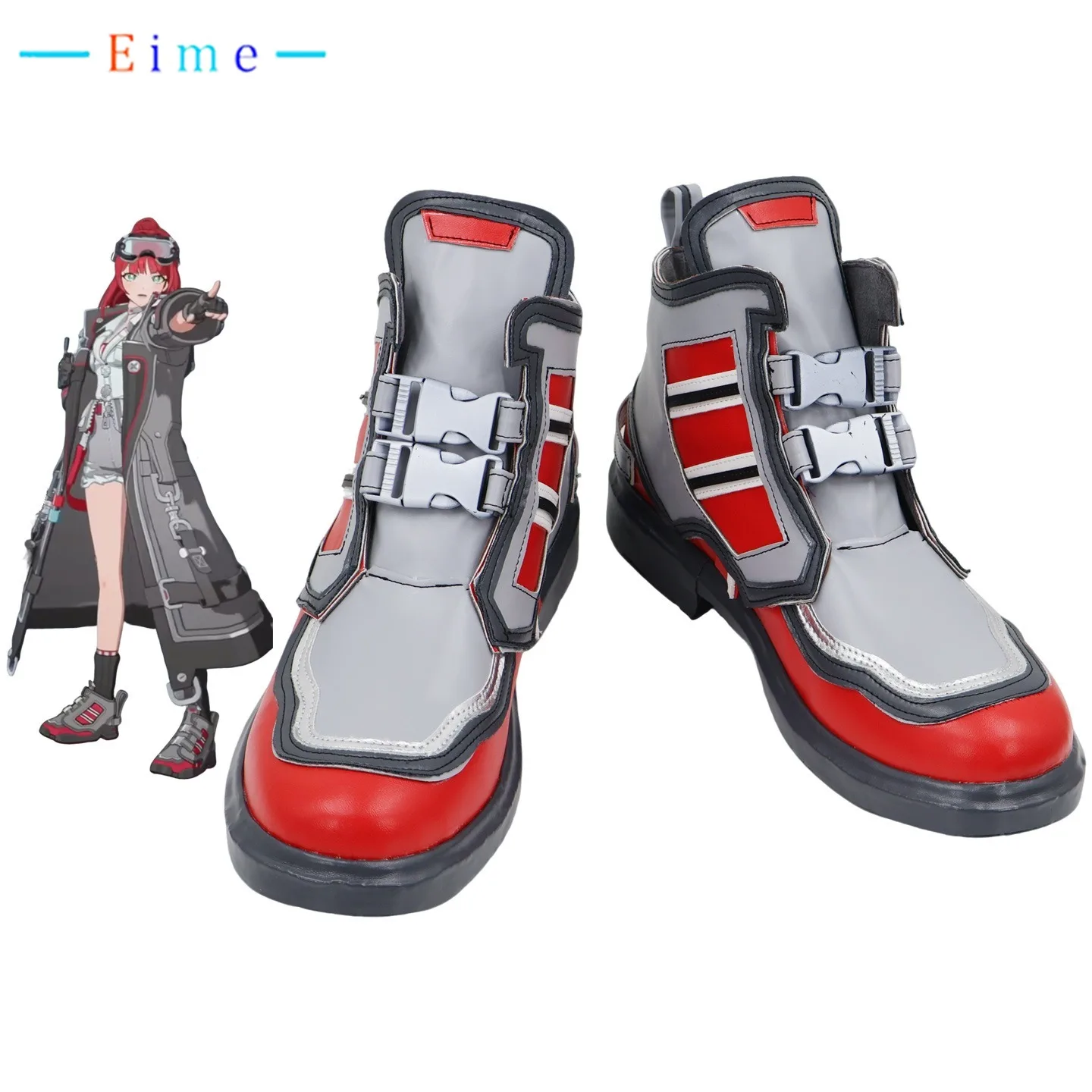 

Justyna Iskra обувь для косплея игра ETERNAL RETURN реквизит для косплея аксессуары обувь из искусственной кожи Хэллоуин карнавальные ботинки на заказ