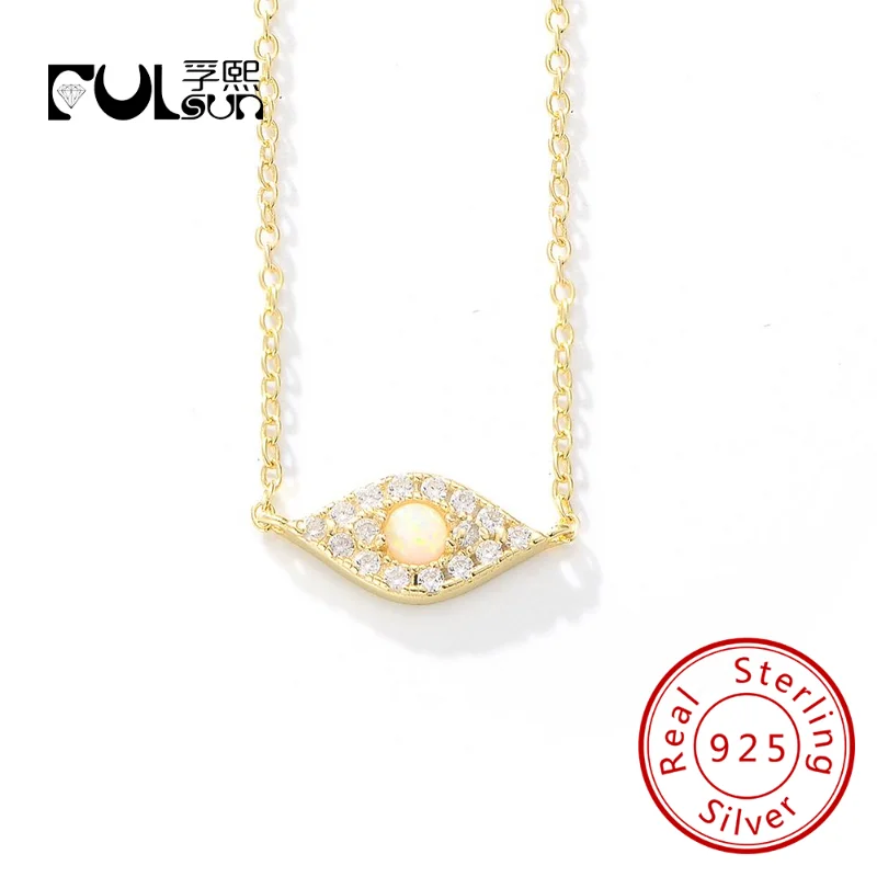 

Опаловое колье-колье, женское роскошное модное позолоченное ожерелье с глазами для подарков на день рождения