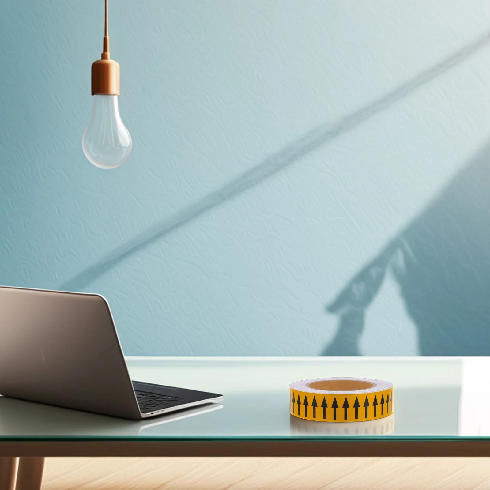 تسميات الأنابيب بمناسبة الشريط السهم اتجاه ملصق لتحديد التدفق الصناعي تسمية لاصقة مقاومة للماء دائم #1