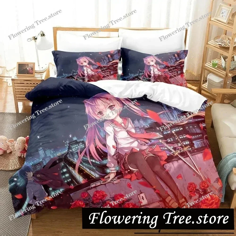 

Anime Aria the Scarlet Ammo Hidan no Aria Bedding Set Duvet Cover Bed Set Quilt Cover Pillowcase Comforter king Queen Size029963