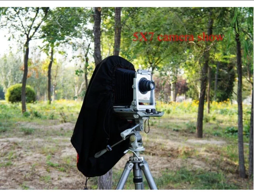 

Dark Cloth Focus Hood For 8X10 5×7 4×5 120 Large Format Camera Barrel 60cm Length