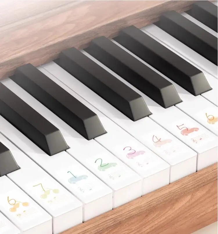 Beginner Children Electronic Wooden Piano 37 Key Instruments Music Gifts Children Beginners Stage Performances Electronic Piano