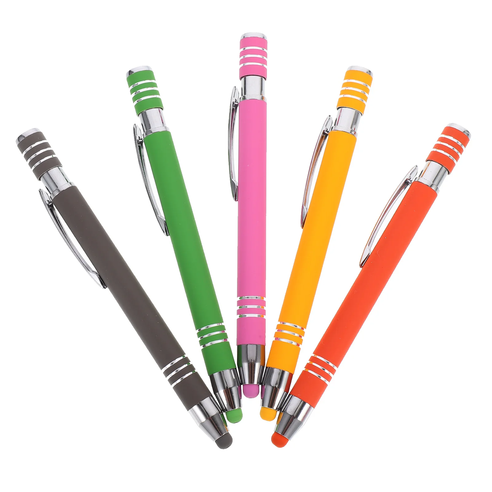 

Multicolor Ballpoint Screen Pens Tablet Stylus Plastic Multifunctional