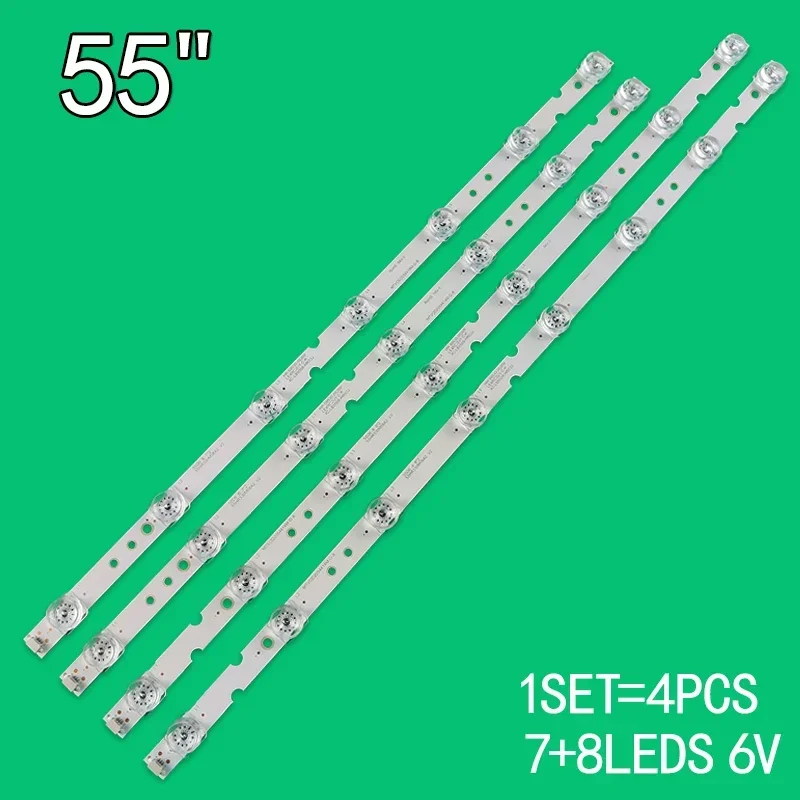 For TCL 55A660U/55V2 55D6A 55A460 55S405LACA 55S425LACA 55DP603 55S423 55S425 55DP600 55P65US 55U3800C 55L2 LVU550NDEL