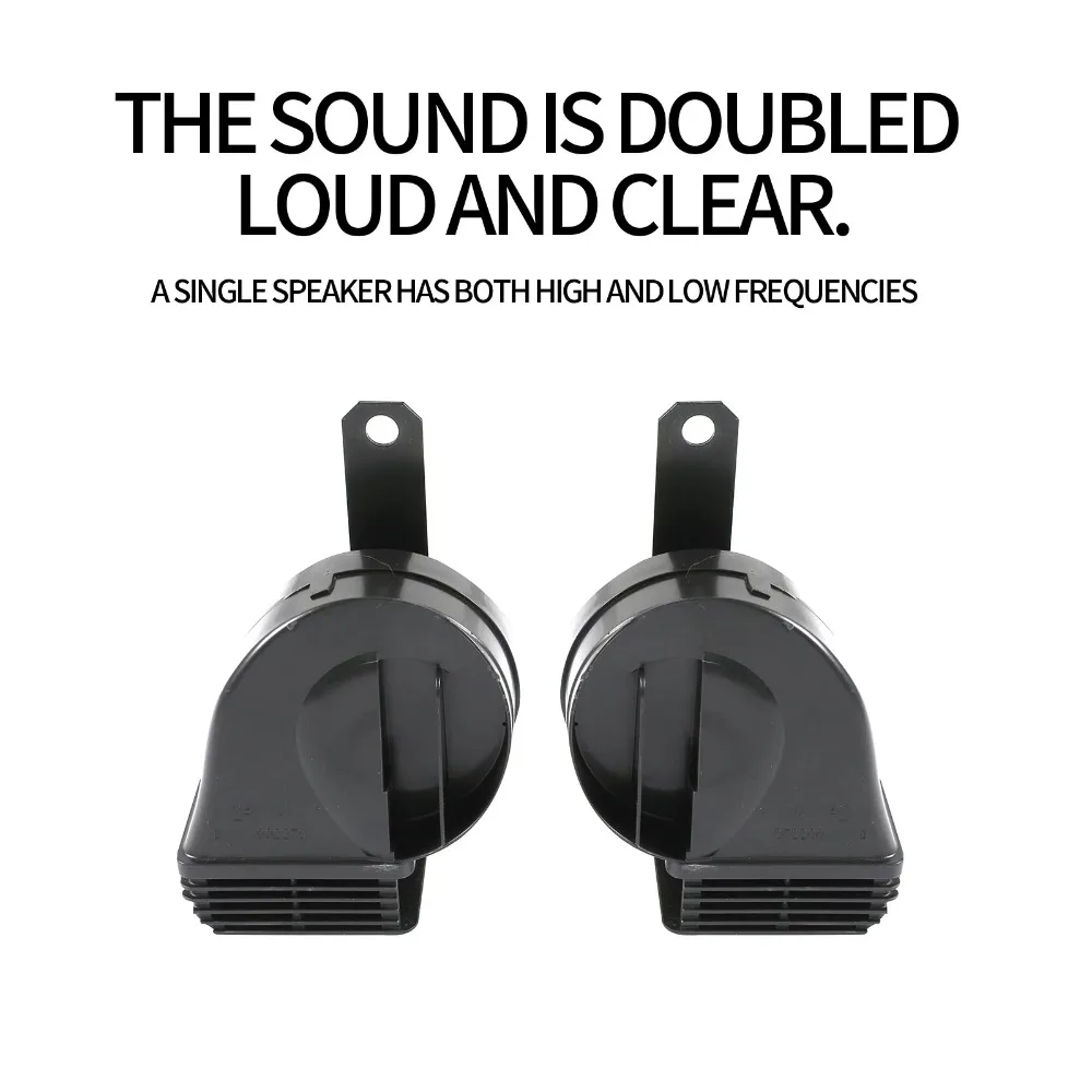 For Toyota Land Cruiser FJ 2026 High Low Dual Tone Snail Horn Waterproof High Power Auto Horn Loud Sound Modified Accessories detail image 2