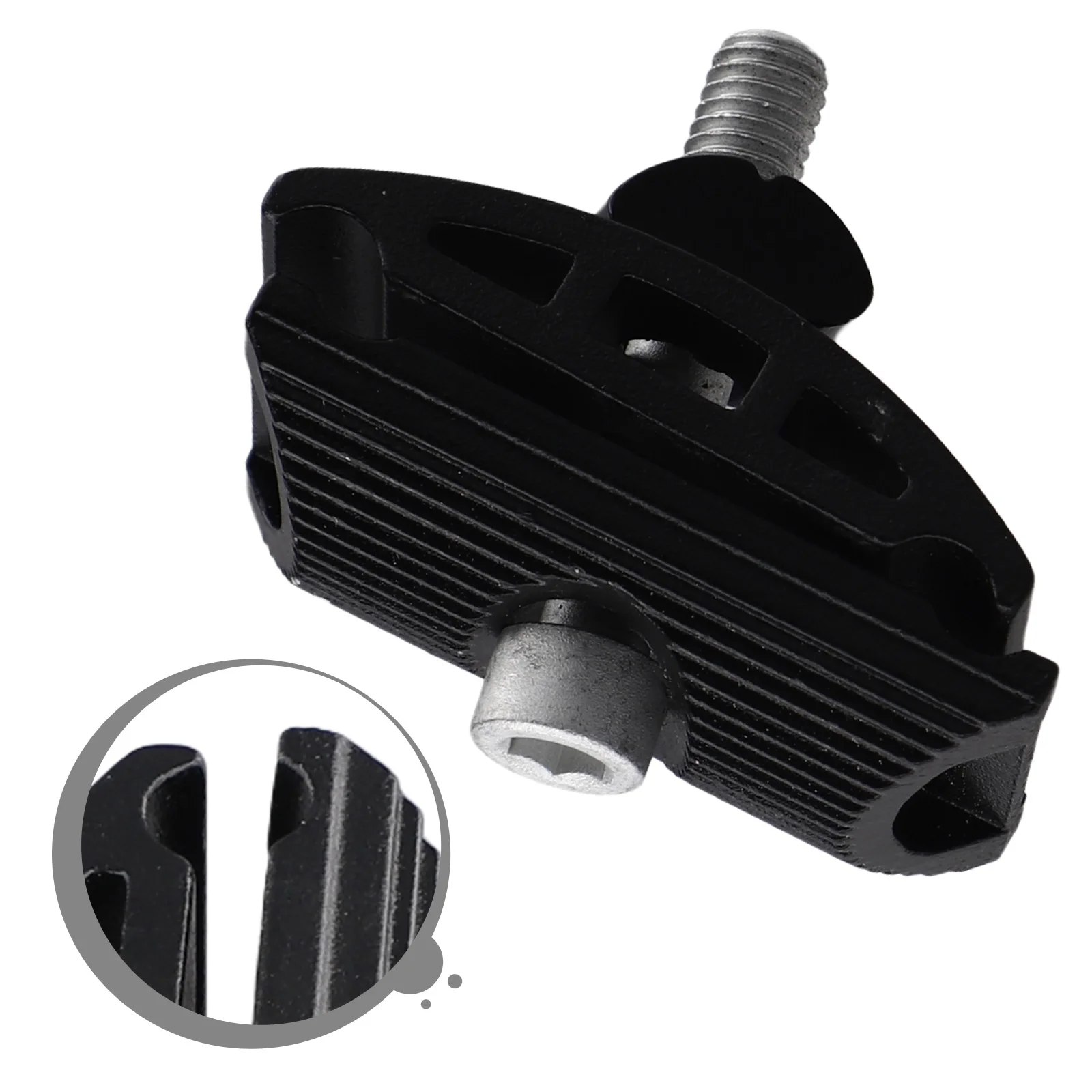 1 قطعة دراجة واحدة مسمار Seatpost المشبك 8 مللي متر ثقب دراجة Seattube ربط رئيس الفولاذ المقاوم للصدأ البلاستيك MTB استبدال أجزاء #6