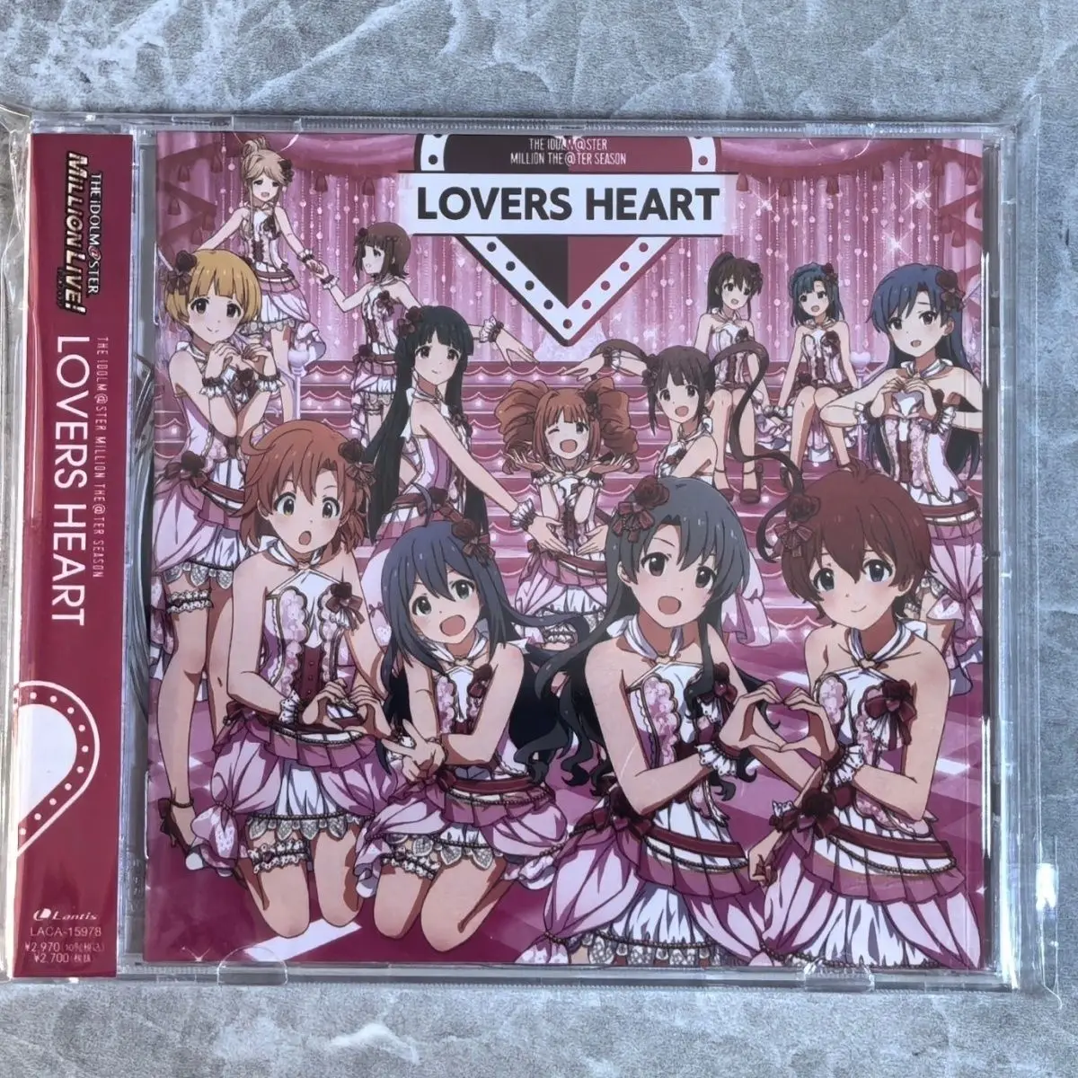 

GalGame THE IDOLM@STER MILLION LIVE Kotori Koiwai Music CD LOVERS HEART Album Music Record Cosplay Walkman Car Soundtracks Box