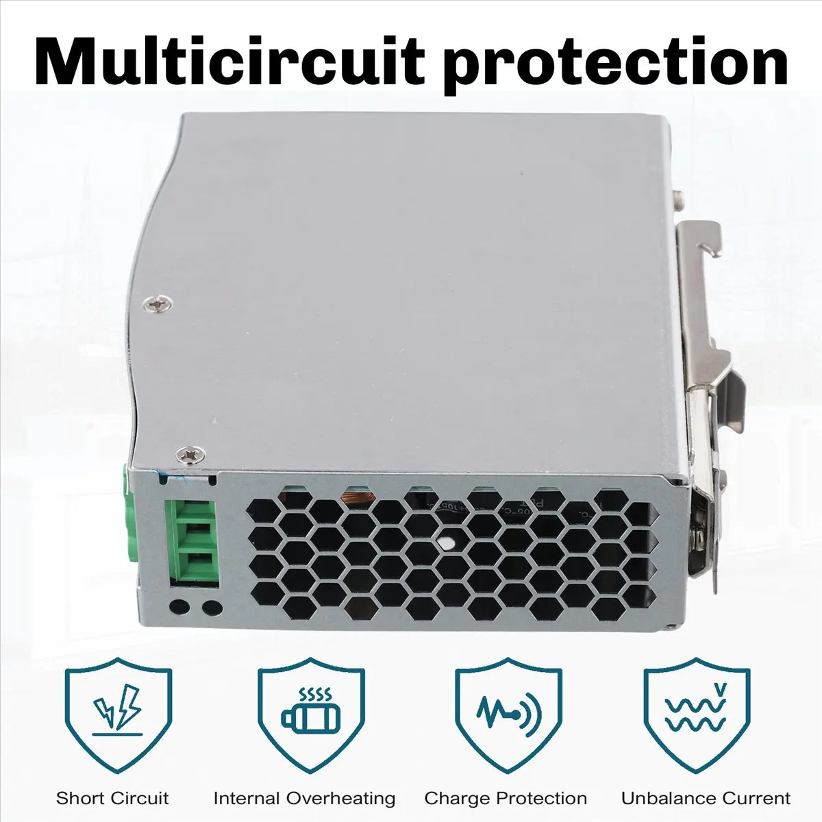 

Блок питания A56K -150W-24V 24В 150Вт на DIN-рейку, AC-DC преобразователь, стабилизатор напряжения, 100В-240В