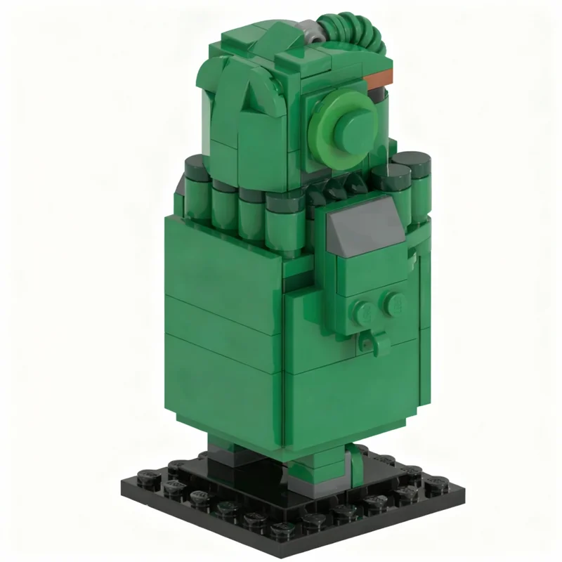 290pcs MOC Vogons Brickheadz Model Building Blocks Architecture Christmas Gifts DIY Assemble Creative Toys Brick Idea Education