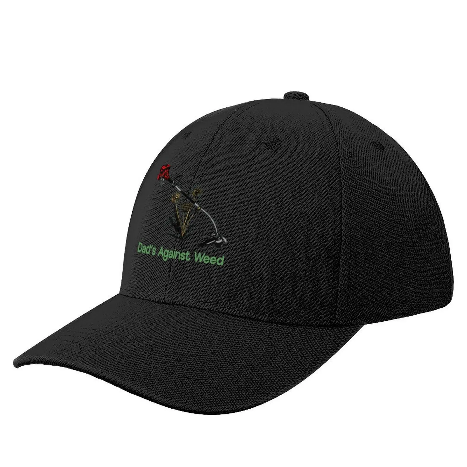 Dad's Against Weed Funny Gardening Lawn Mowing Fathers Baseball Cap Luxury Brand Luxury Cap Men Hats Women's