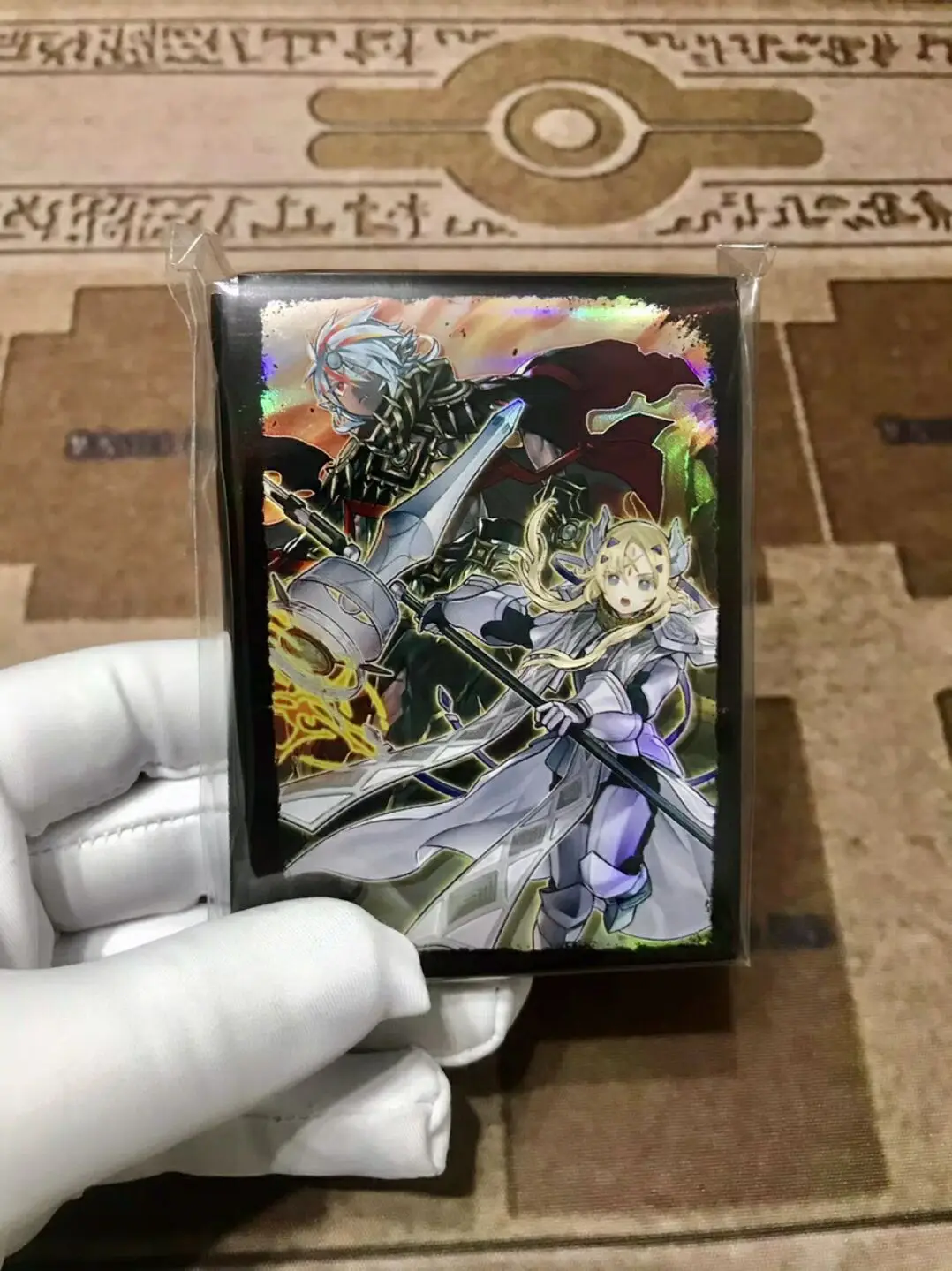 

100Pcs Yugioh Master Duel Monsters Albaz & Ecclesia Collection Official Sealed Card Protector Sleeves