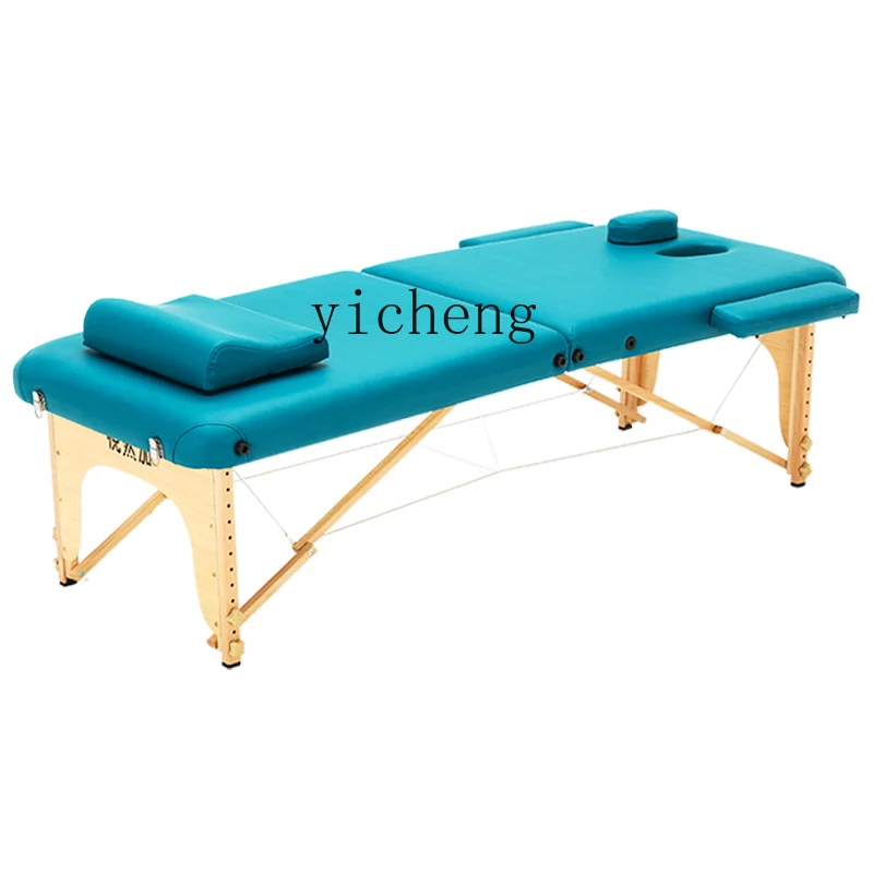 

YY Massage Couch Folding Portable Household Fire Therapy Needle Moxibustion Bed