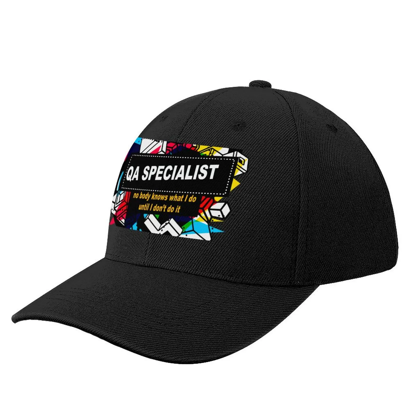 

Qa Specialist Baseball Cap fun hats Hip Hop fishing caps man luxury woman cap Women's Beach Men's