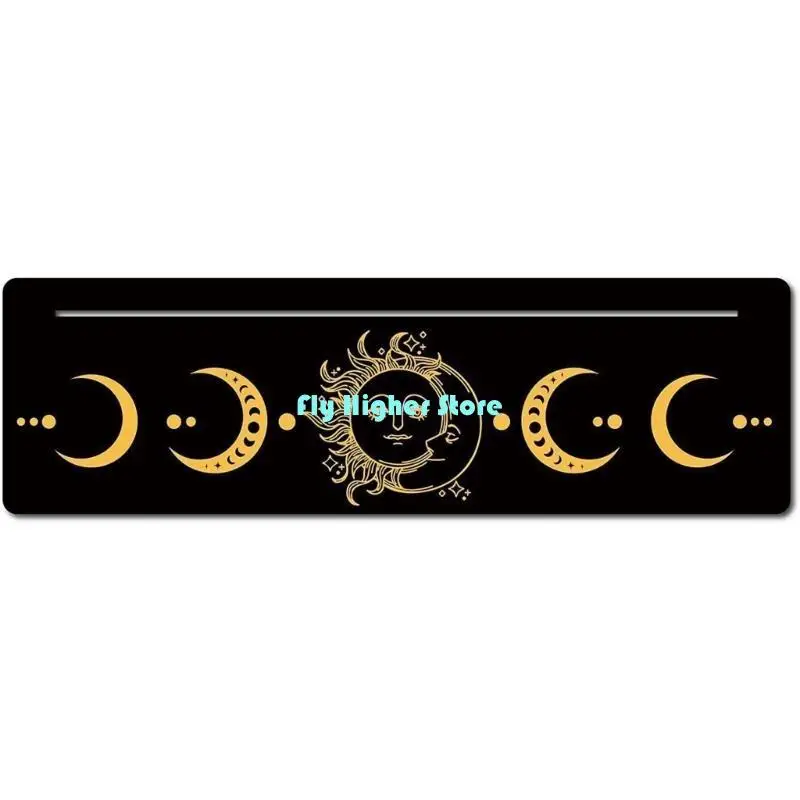 

Форма луны и прямоугольник держатель для карт для ведьм инструментов инструменты деревянные карты базовые карты