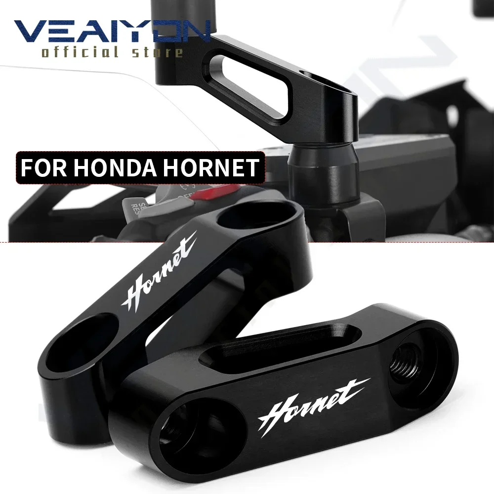 

For Honda HORNET Hornet CB-Hornet cb hornet Motorcycle accessories CNC Aluminum Rearview Mirrors Extension Riser Extend Adapter