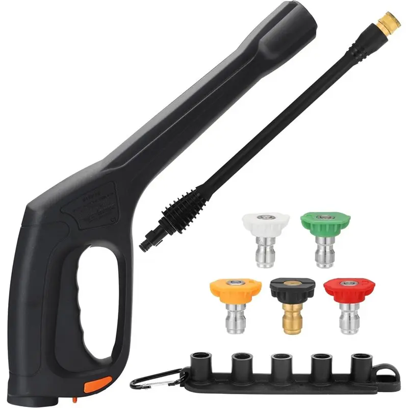 【accessori-elettronici】kit-di-ricambio-per-idropulitrice-ad-alta-pressione-include-lancia-a-getto-e-5-ugelli-spray-compatibile-con-portland-husky-b
