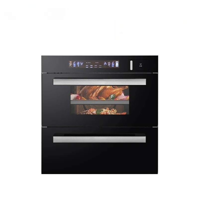 

Встроенный шкаф для дезинфекции духовки с паровой коробкой Универсальная машина Верхняя духовка для паровой выпечки Нижний шкаф для дезинфекции