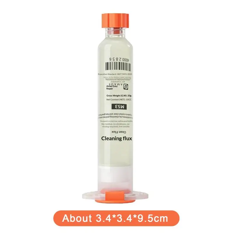 Soldering Flux Needle Tube M53 Soldering Oil For Accurate Phone CPU Motherboard Solder Repairing