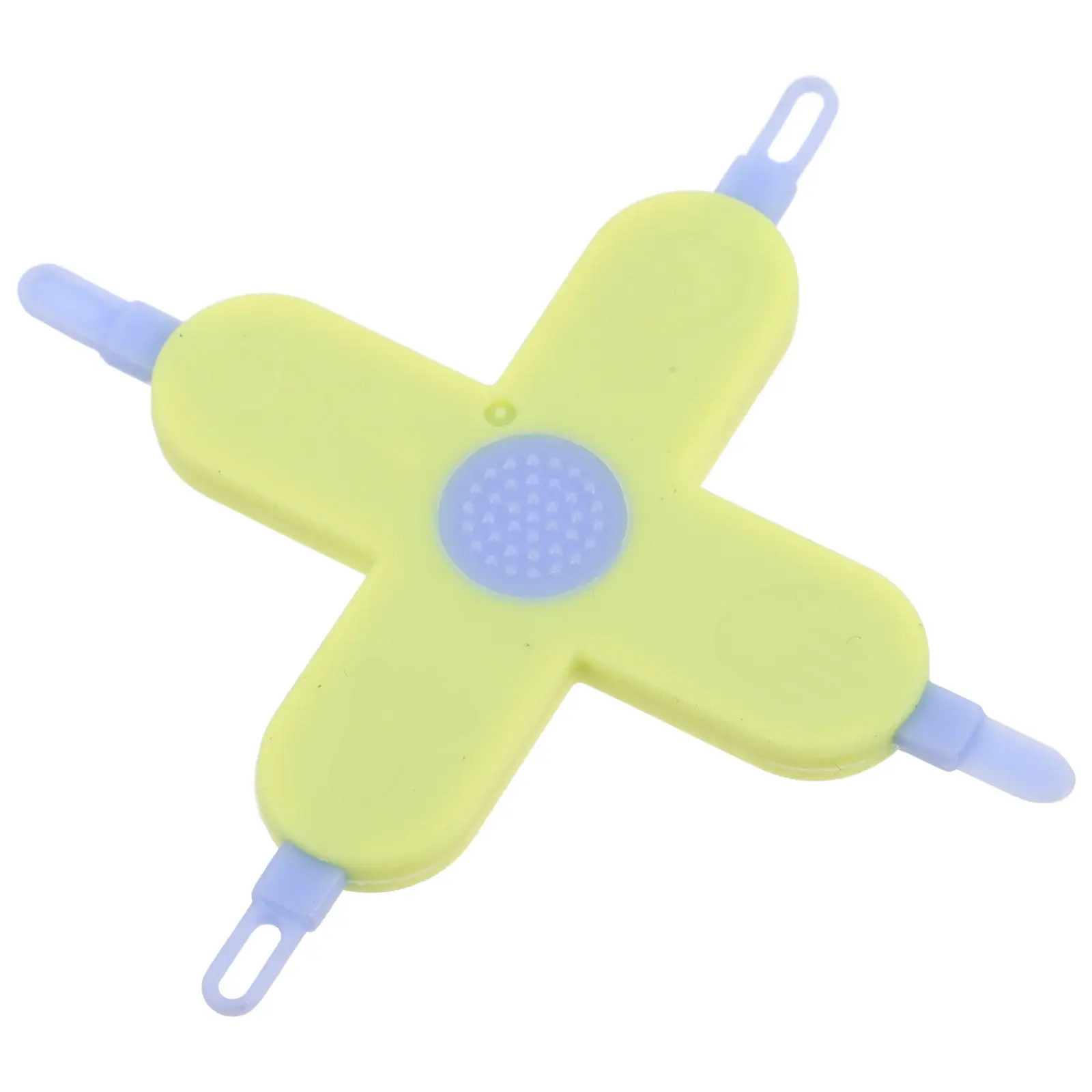 

Baby Care Tool 4 in 1 Professional Design Ear Wax Cleaner Nasal Irrigator Nail Groomer for Infants Comfort Grip Light Yellow