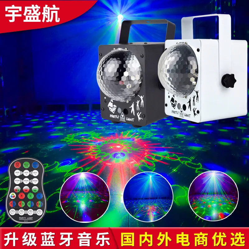 

Q33 Bluetooth Speaker Laser Light KTV Atmosphere Light Stage Light Flash Light LED Decorative Light Magic Ball Light