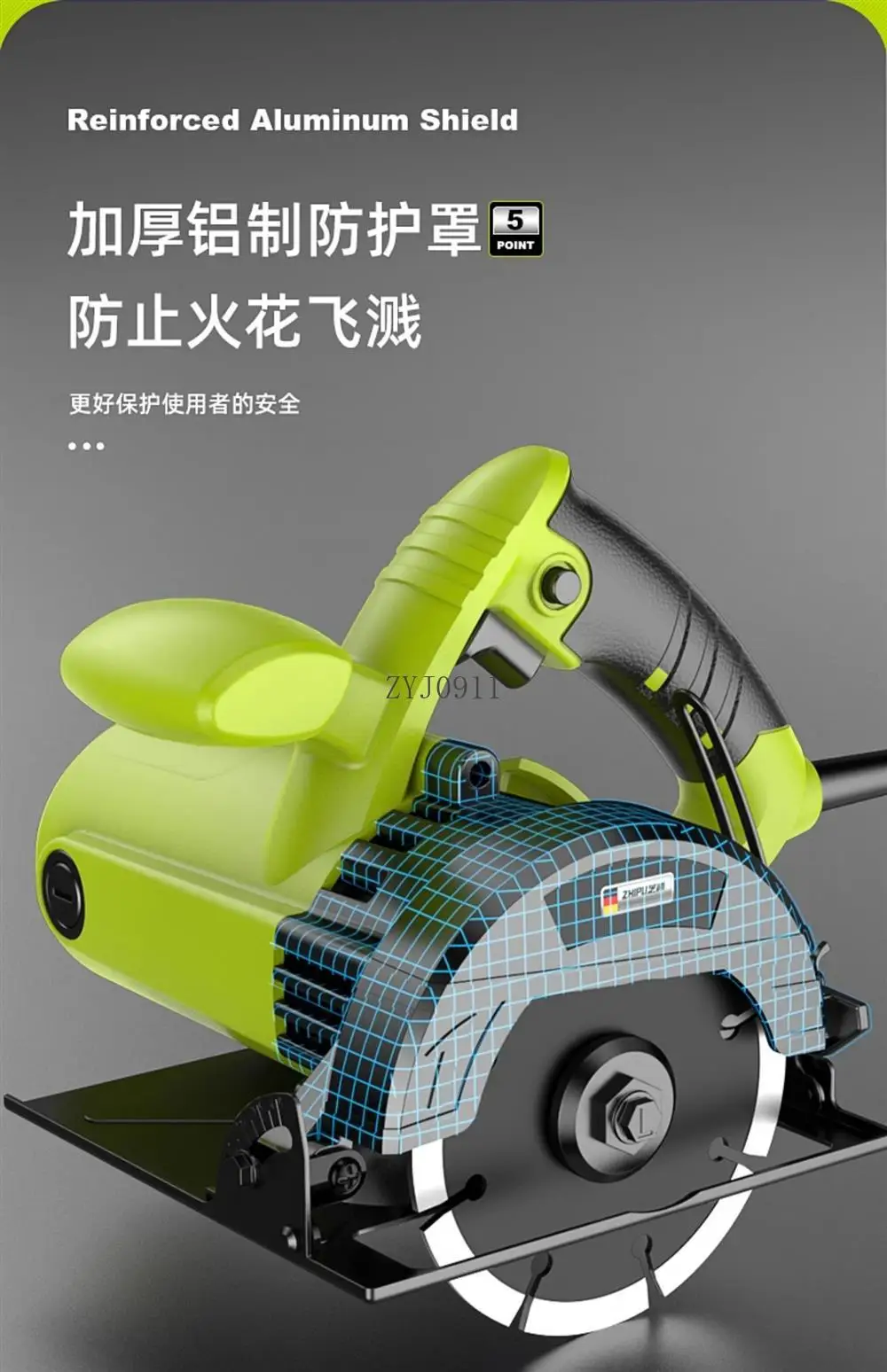 Mesin Pemotong Ubin Keramik 220V Gergaji Tangan Kecil Mesin Slot Batu Marmer Gergaji Mesin Alat Pemotong Dinding