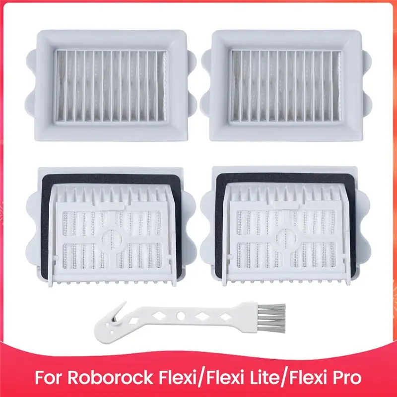 

Фильтры BOFO HEPA для пылесосов Roborock Flexi/Flexi Lite/Flexi Pro для влажной/сухой уборки, аксессуары, запасные части