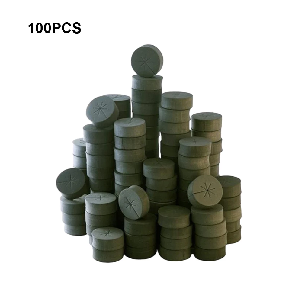 100pieces Garden Clone Collars Unique 8 Spokes For Easier Plant Germination Size Premium Widely Used Black+100pcs