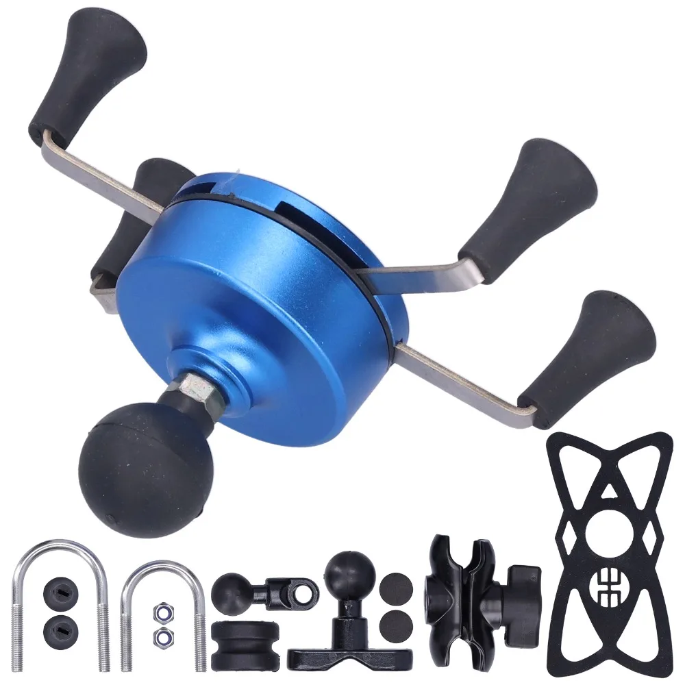 

Держатель для мобильного телефона от 4 до 6,5 дюймов, 13 аксессуаров, универсальное крепление для велосипеда, модификация руля для IOS 7 8 SE X XS Xr