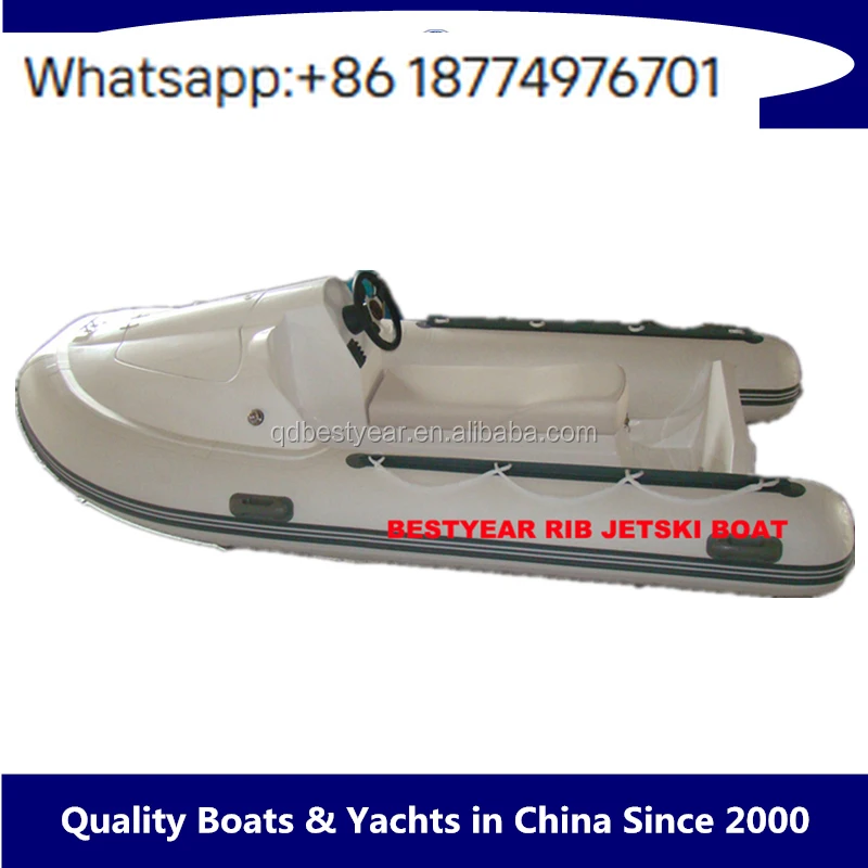 Best Selling Boat New Model Rib Jetski Boat Inflatable Boat for Sport