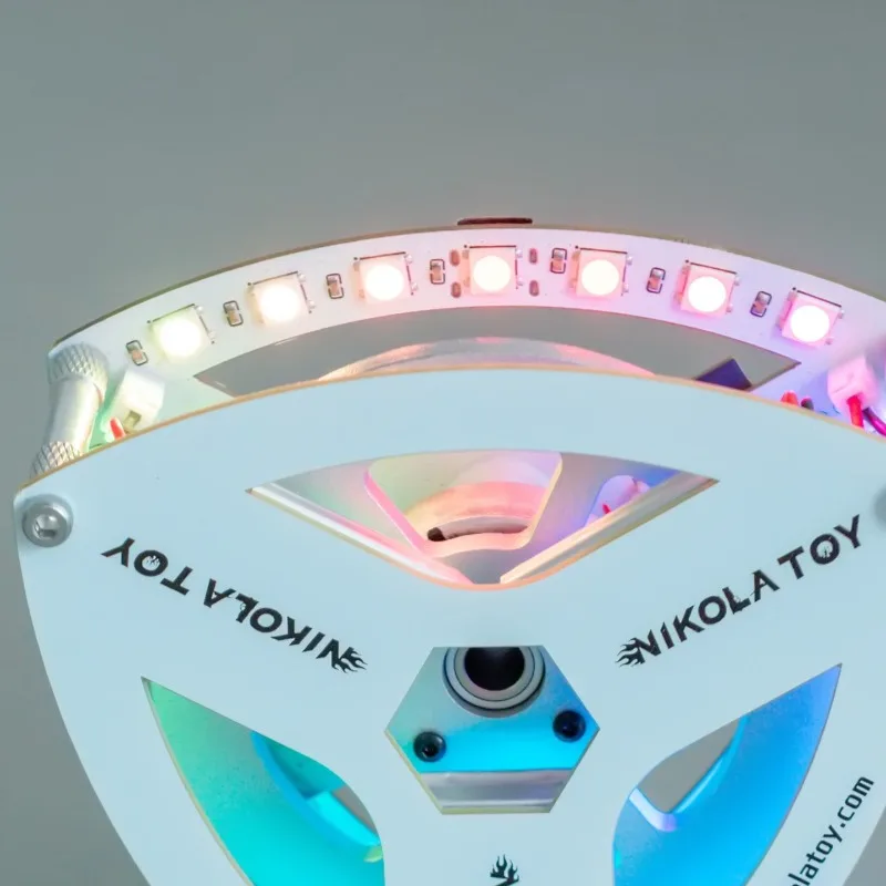 Self Balancing Reuleaux Triangle Gyroscope Toy, Angular Momentum Conservation Desk Decor, Physics Science Model