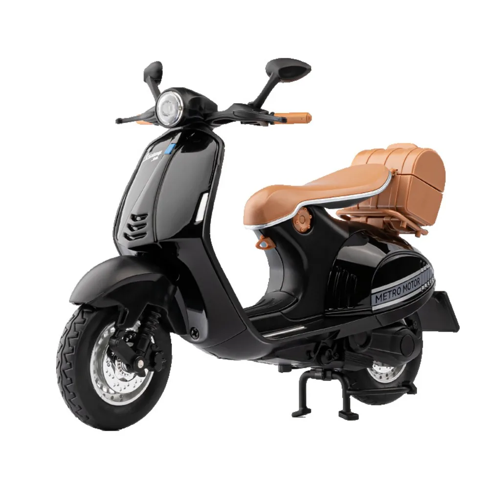 

Alloy 1:12 Alloy Motorcycle Model Sound Early Learning Retro Motorcycles Cars Cartoon Crafts Vehicles Light Music