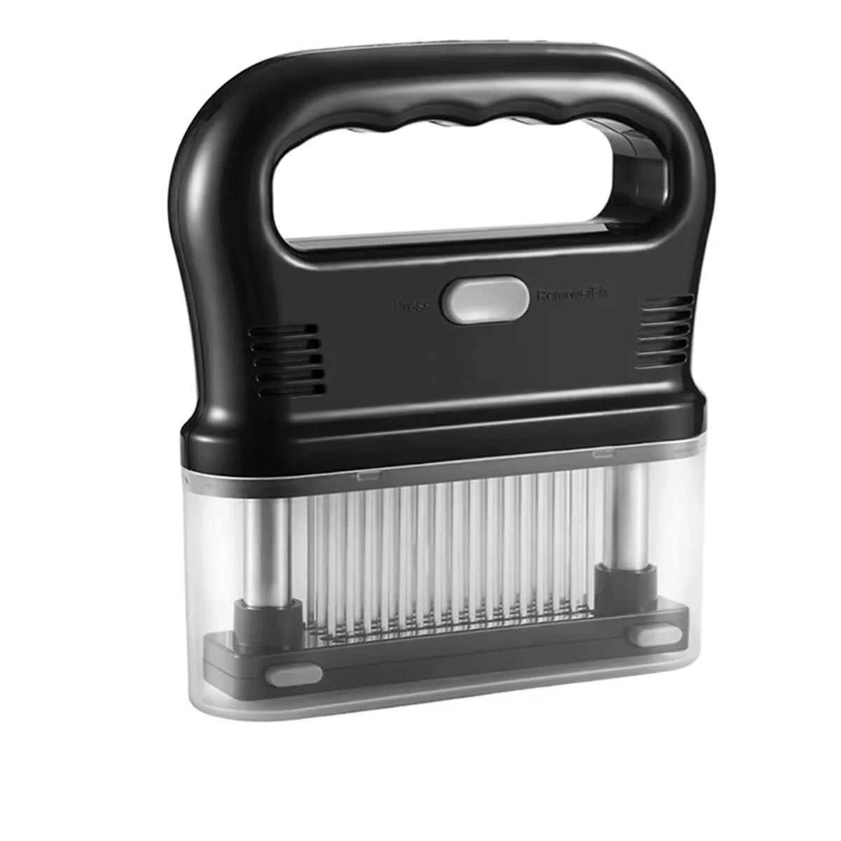 N3R8_48-Blade Meat Tenderizer - Ultra-Sharp Needle Steak Tenderizer