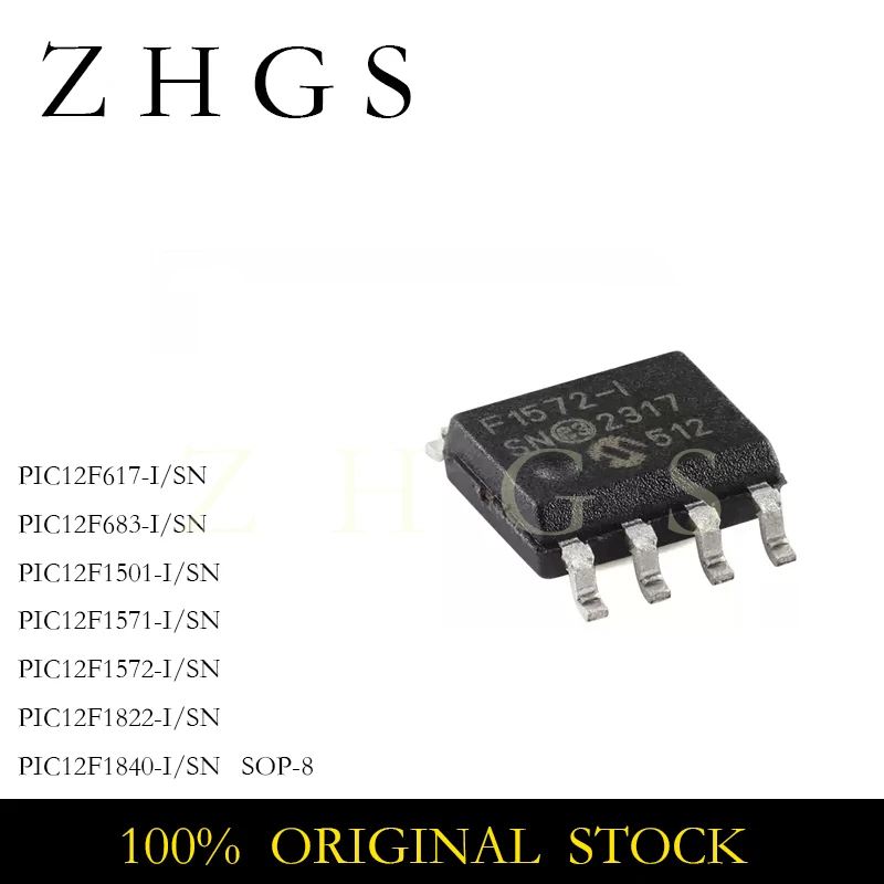 10Pcs New Pic12F617… - image