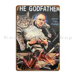 Indian Bootleg Godfather Metal Plaque Poster Designing Club Garage Classic Kitchen Tin Sign Poster