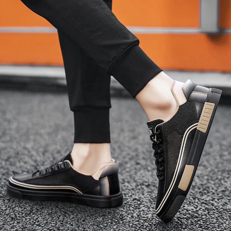 Mesh Skate Sneakers minimalist comfortable shoes Men's Casual Sports Shoes Student Men's Skateboard Shoes Comfortable
