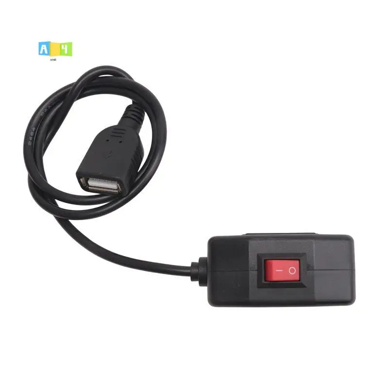 A04E-24Hours 5V 3A USB Car Charge Cable OBD Hardwire Kit With Switch 0.5Meter Wire For Dash Cam Camcorder Vehicle DVR