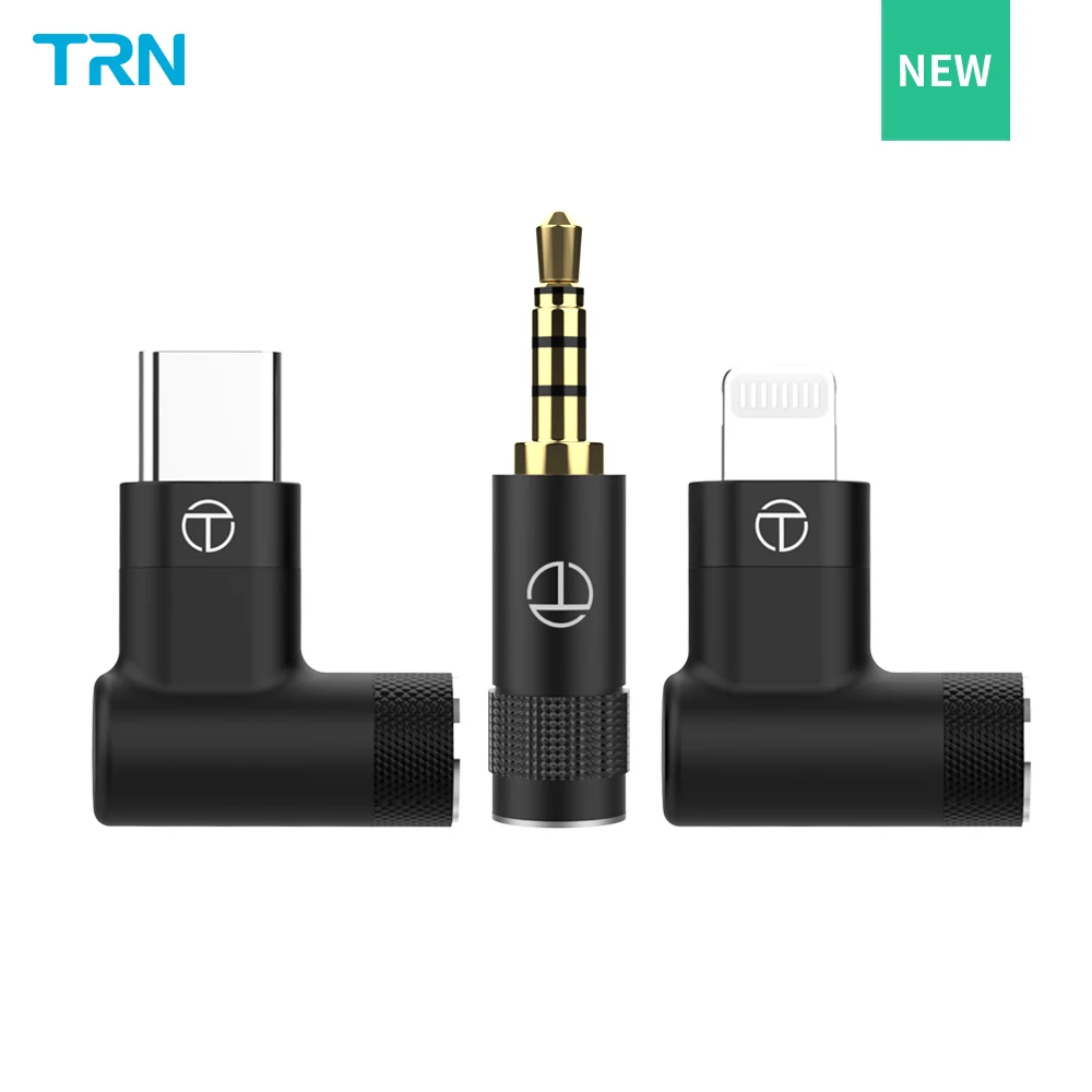 TRN Cabo de Fone de Ouvido Destacável, Tipo Conector para TRN T2 PRO, T3 PRO, T4 PRO, T6 PRO, TN, TX, TX, Atualização, Cabo Jack, 2.5, 3.5, 4.4
