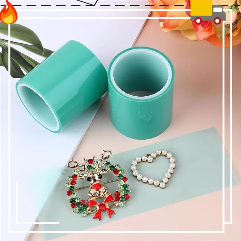 Discount-3 Pieces Resin Tape Seamless Sticky Paper Tape 2 Inch Wide UV Resin Tape For Art River Table DIY Craft Pendant Making