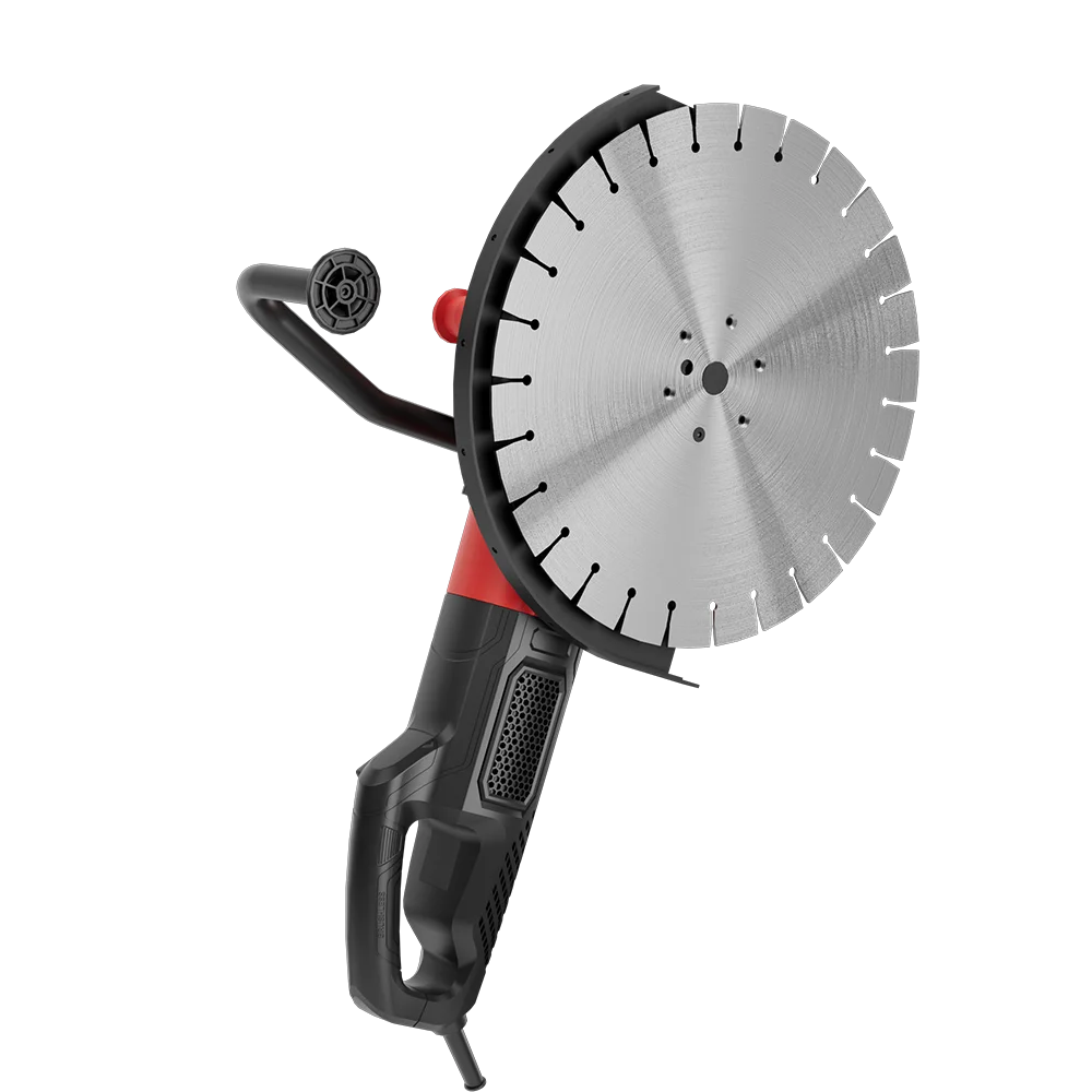 HUASHUO 8900W Brushless High Power Concrete Granite Marble Cutting Machine Wall Concrete Sawing Cutter Stone Cutting Machines