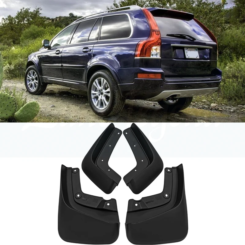 For VOLVO XC90 2007- 2014 Mudflaps 2008 2009 2010 2011 2012 2013 Front Rear Car Mud Flaps Splash Guards Mud Flap Mudguard Fender