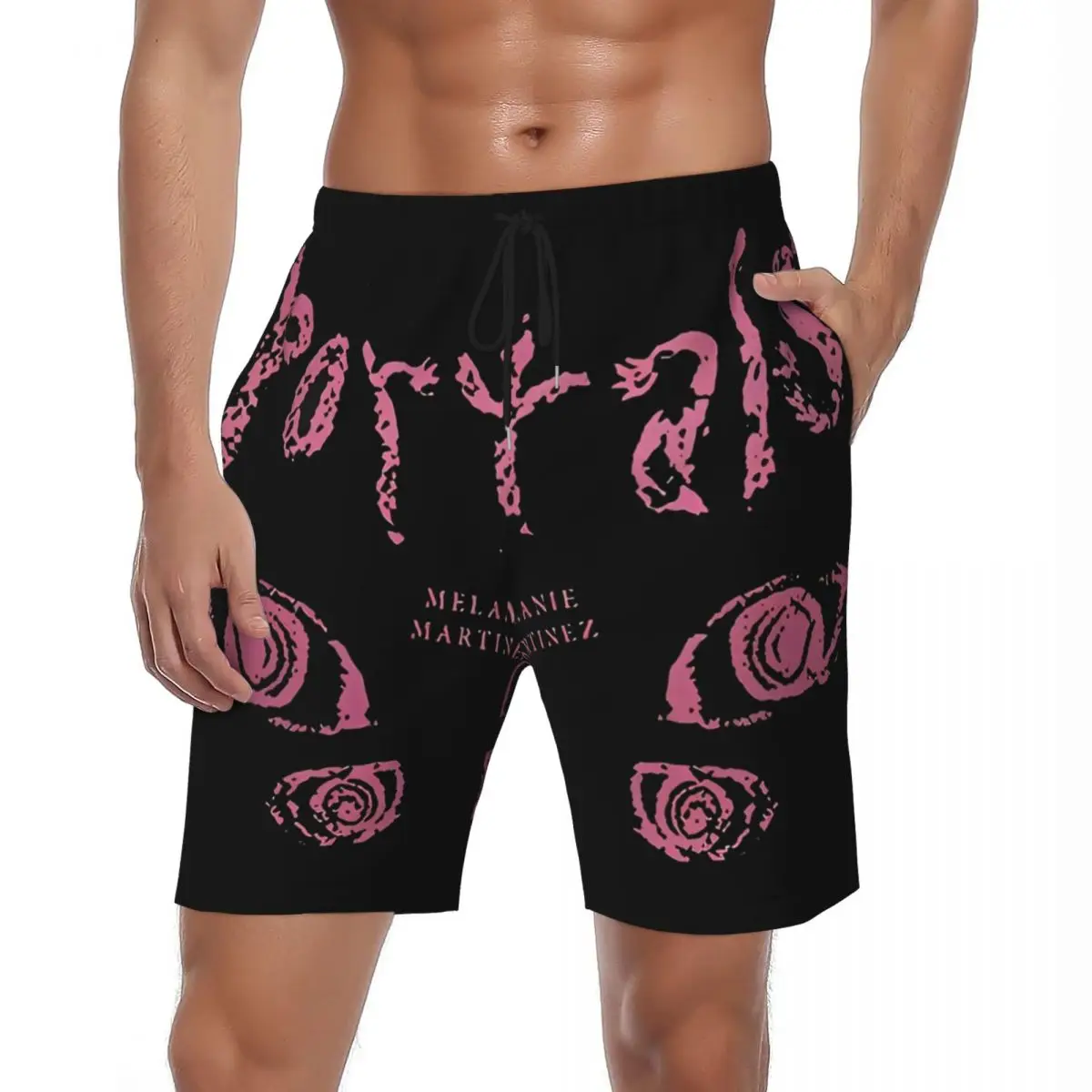 

Спортивные шорты Melanies Singer Portals, летние шорты Martinez с музыкальным альбомом, спортивная одежда, шорты для мужчин, быстросохнущие повседневные пляжные плавки