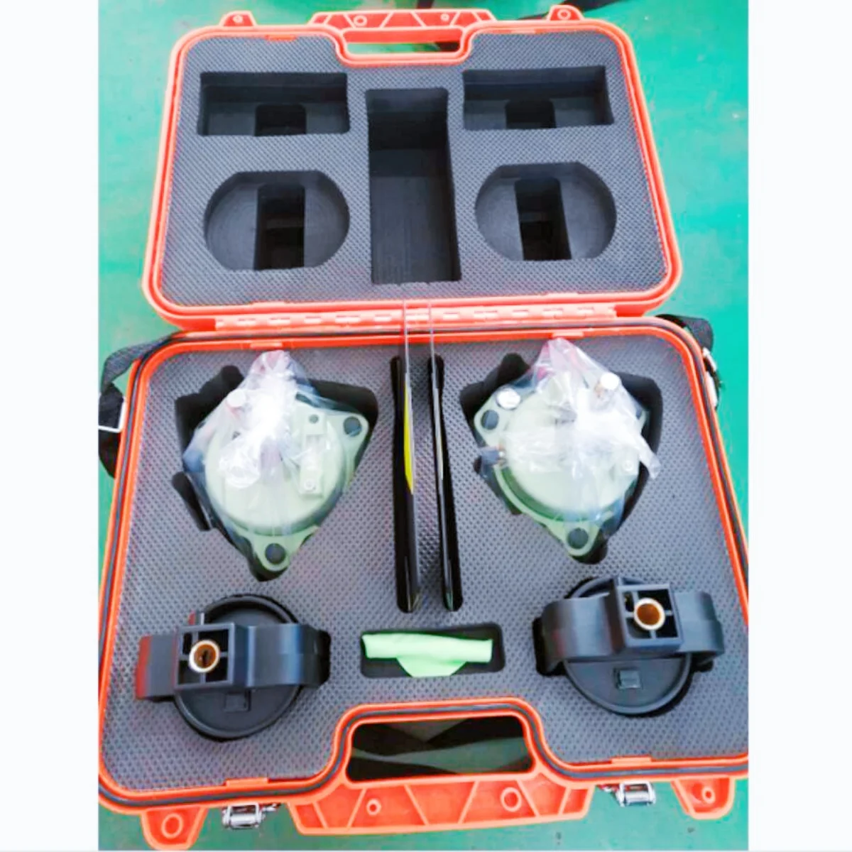 مجموعة المنشوري GPH1 GPR1 مكونة من نماذج مكونة من قطعتين من Tribrach ومحول مع هبوط بصري مناسب لمحطة Leica Total #3