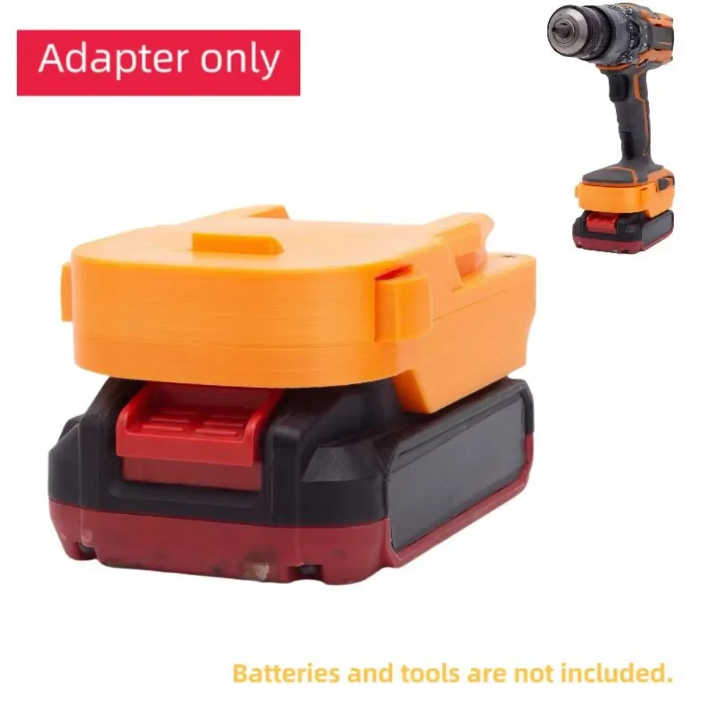 

For Bauer Battery Adapter For Bauer 20v Li-ion Battery Converter To For Ridgid / AEG 18V Tools(Not Include Tools And Battery)