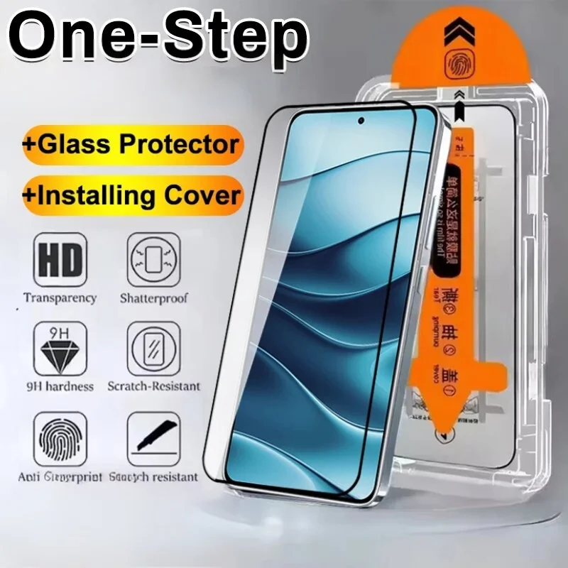

Dust Free Screen Protector For Realme C83 C35 C51 C75X C73 C65 C100i C55 C33 C71 C67 C85 Pro C53 C63 4G 5G Tempered Glass Film