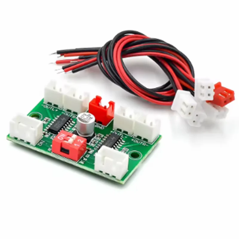 XH-A156 PAM8403 Digital Audio Amplifier Board DC 5V 3W*4 4 Channel AMP with Cable For Laptop Desk Speaker