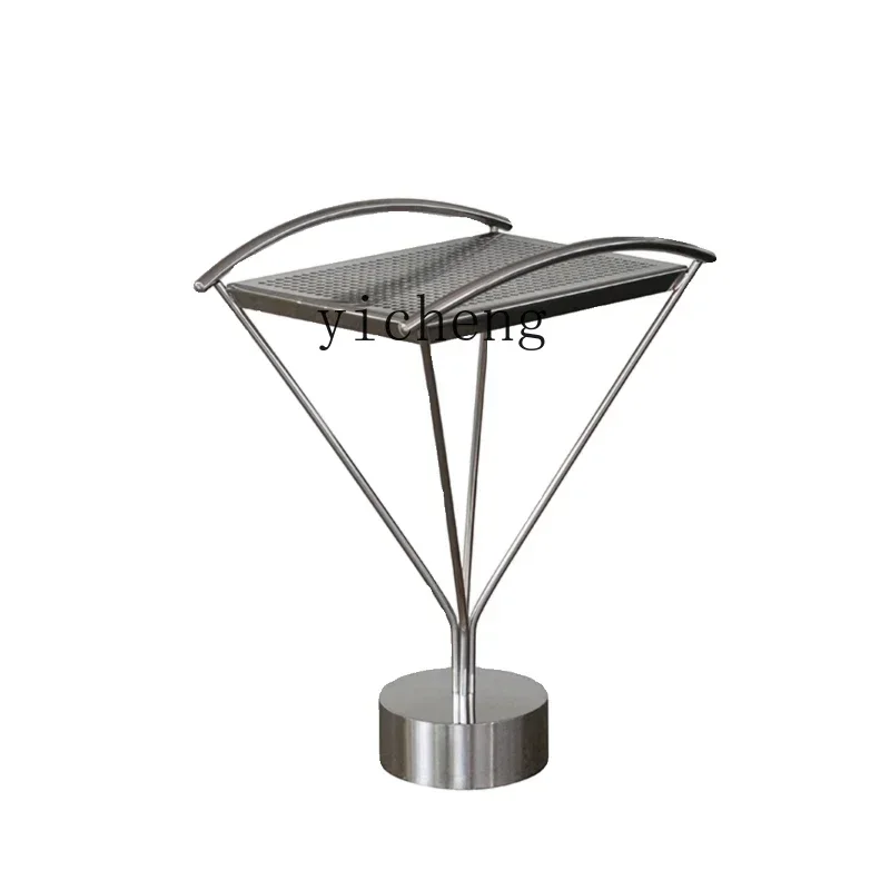 

B1 stainless steel edge few medieval modern simple coffee table bed and breakfast cafe bedside table