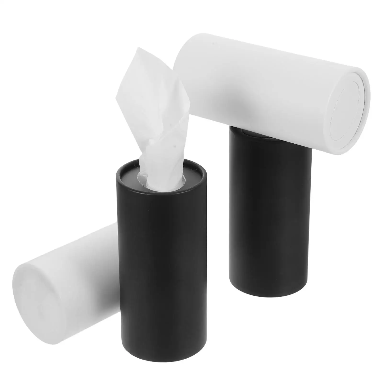 4-delige in de auto gemonteerde buis Tissue Truck-accessoires Cilindercadeau voor houder Reizen